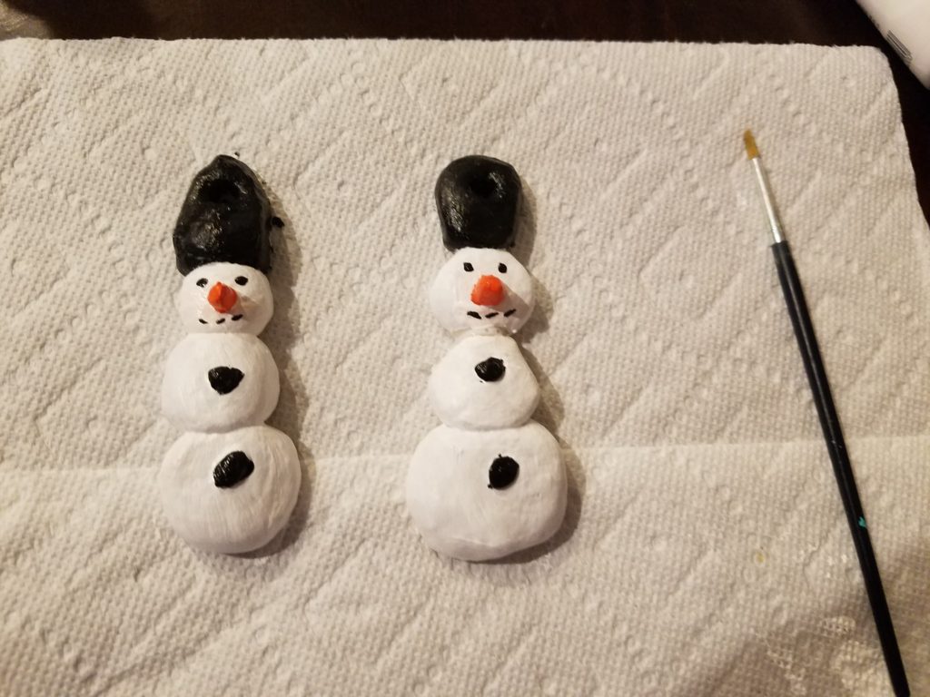 Snowmen Ornament by Adrienne Balkum