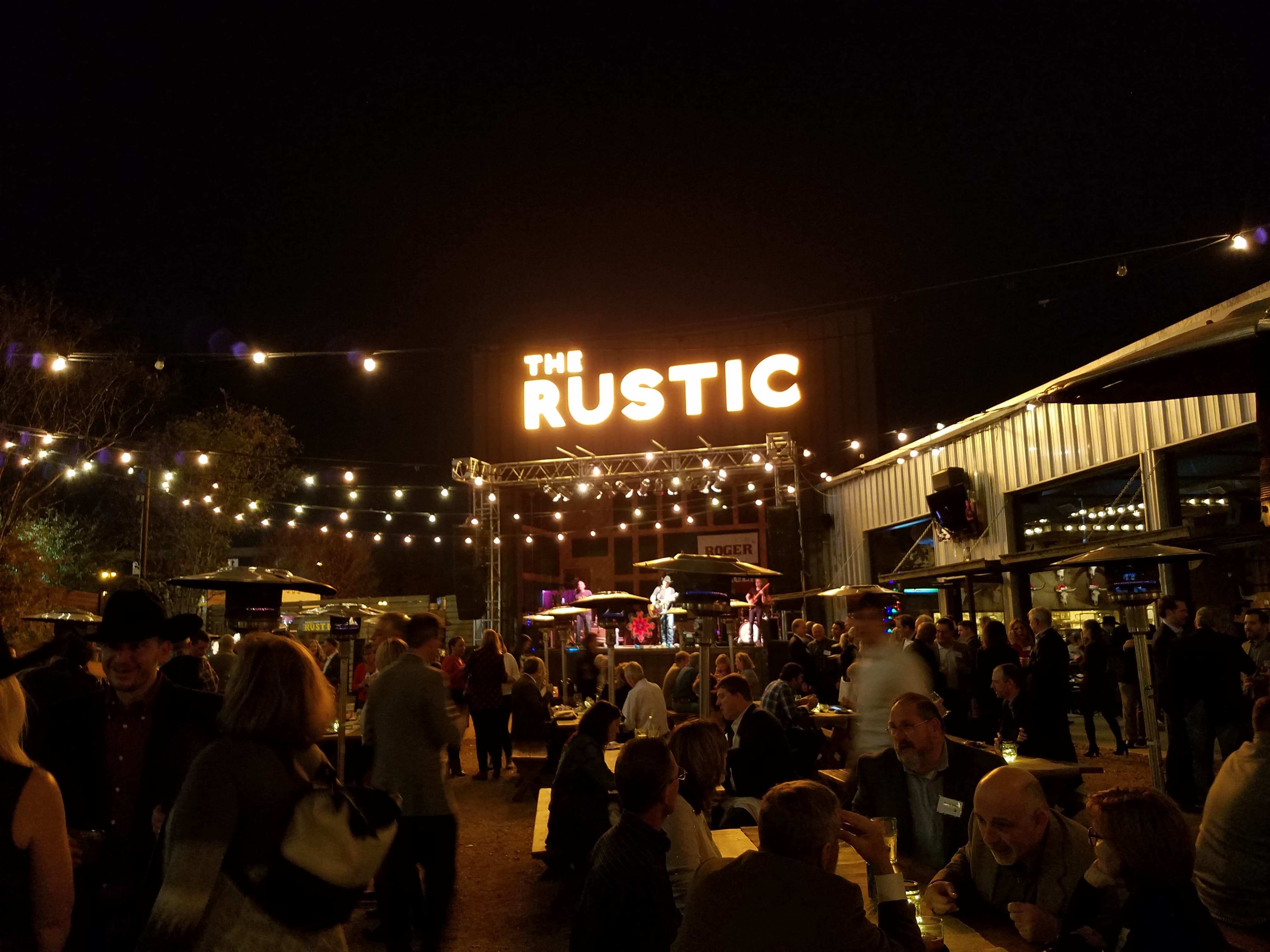 The Backyard at the Rustic
