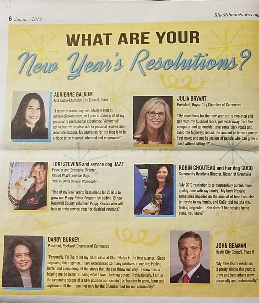 Blue Ribbon News January 2019 Issue