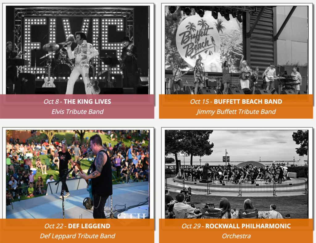 Rockwall Fall Concert Series 2026