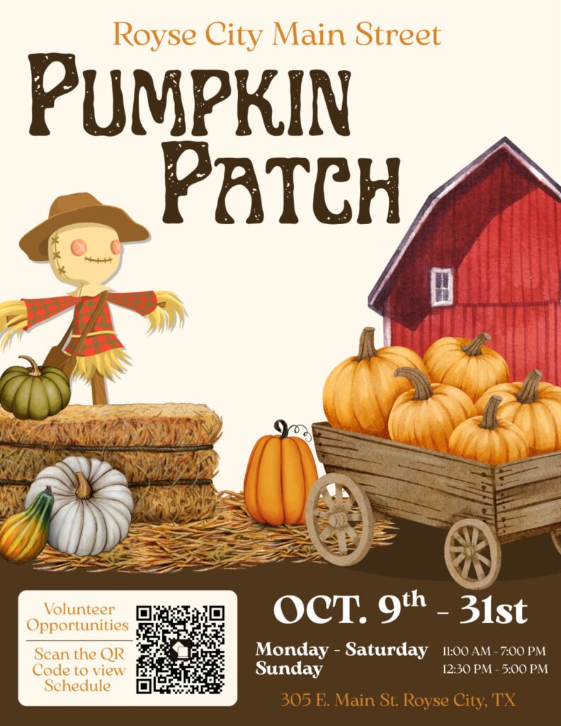 Royse City Pumpkin Patch 2026