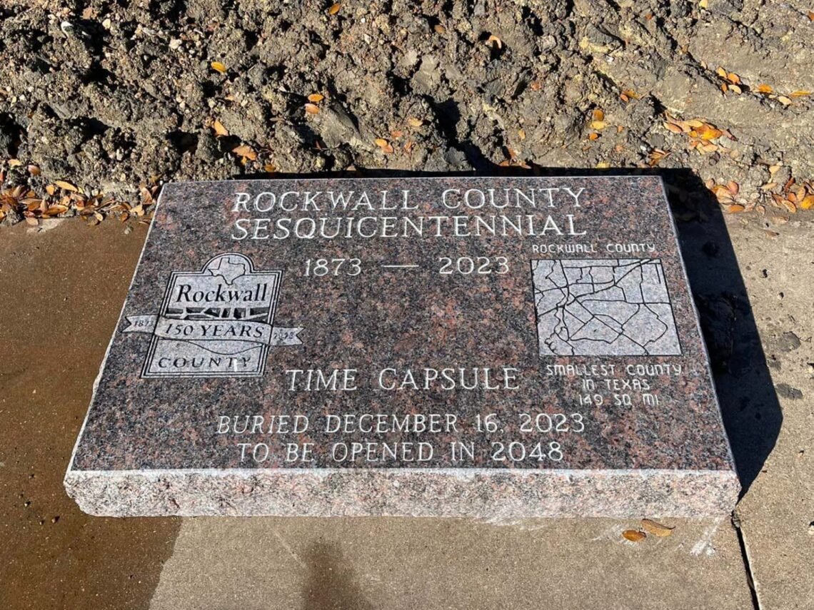 Unveiling History: Rockwall County Sesquicentennial Time Capsule ...