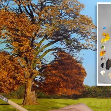 Watch Michael James Smith Autumn Tree Painting Lesson