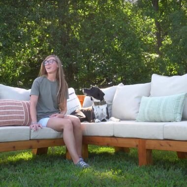 DIY Modular Outdoor Sofa