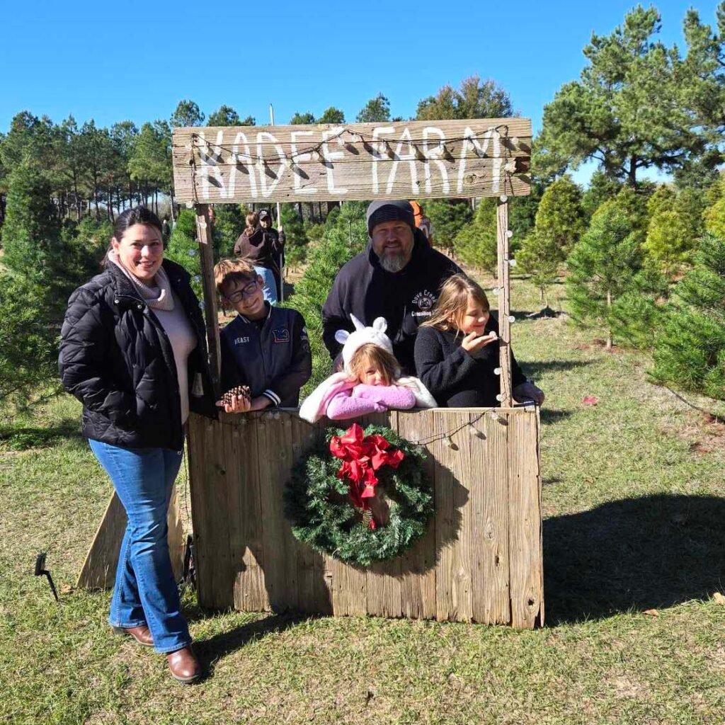 Balkum Family at Kadee Christmas Tree Farm