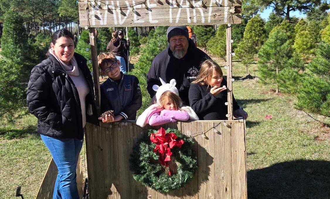 Balkum Family at Kadee Christmas Tree Farm