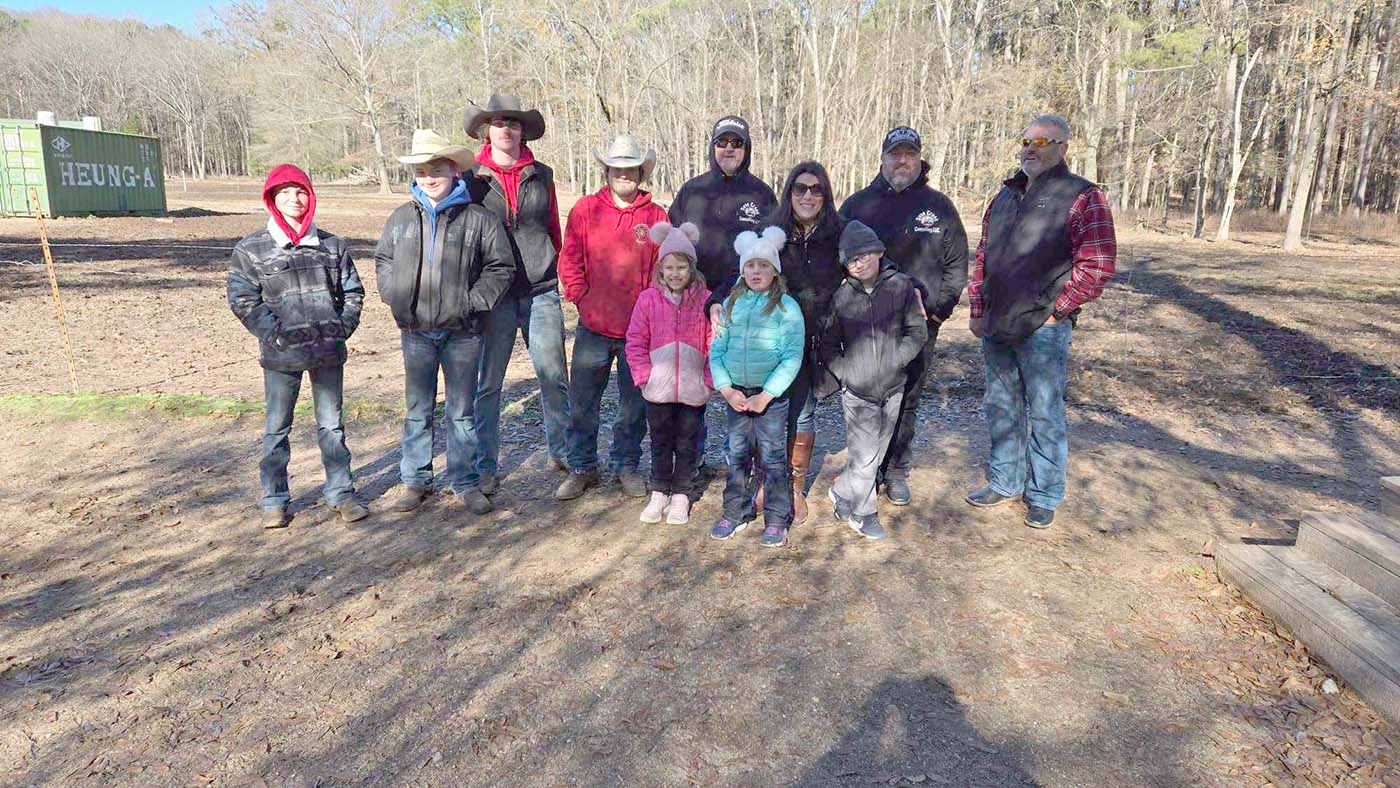 The Balkums with Horse Trail Riders of Beavers Bend