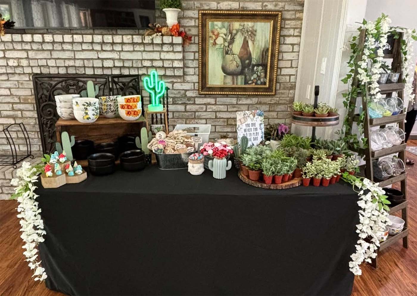 Mobile Plant Bar for a Party