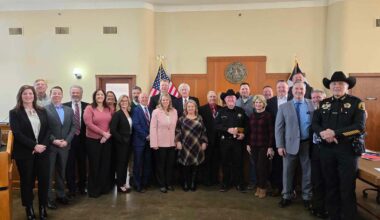 Rockwall County Officials at the Oath Ceremony