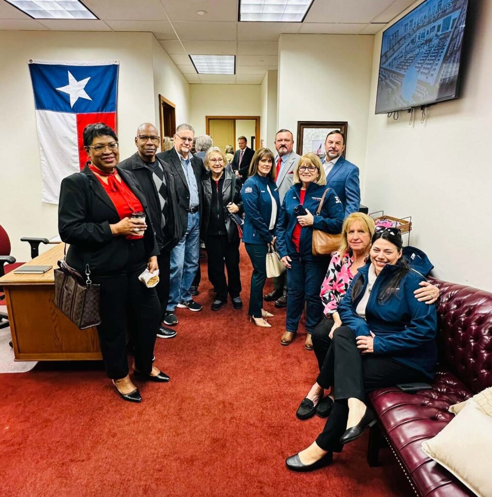 Rockwall Republicans at the HD33 Office on Opening Day