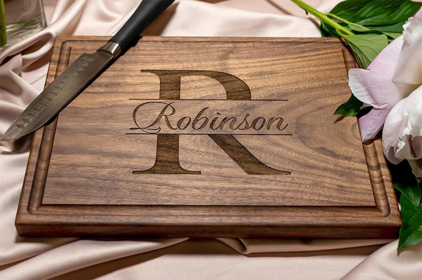 Monogram Cutting Board