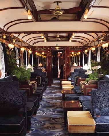 Lounge of the Venice Simplon-Orient-Express | Belmond