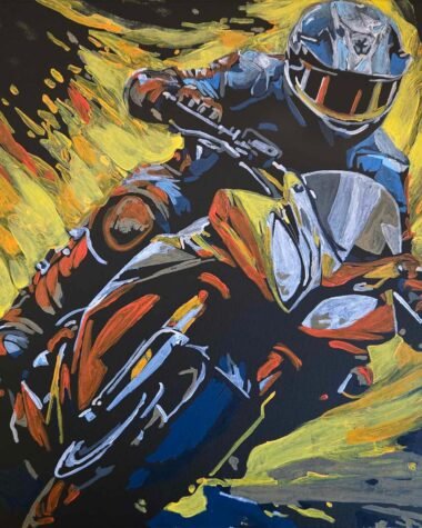 Dirt Bike Painting