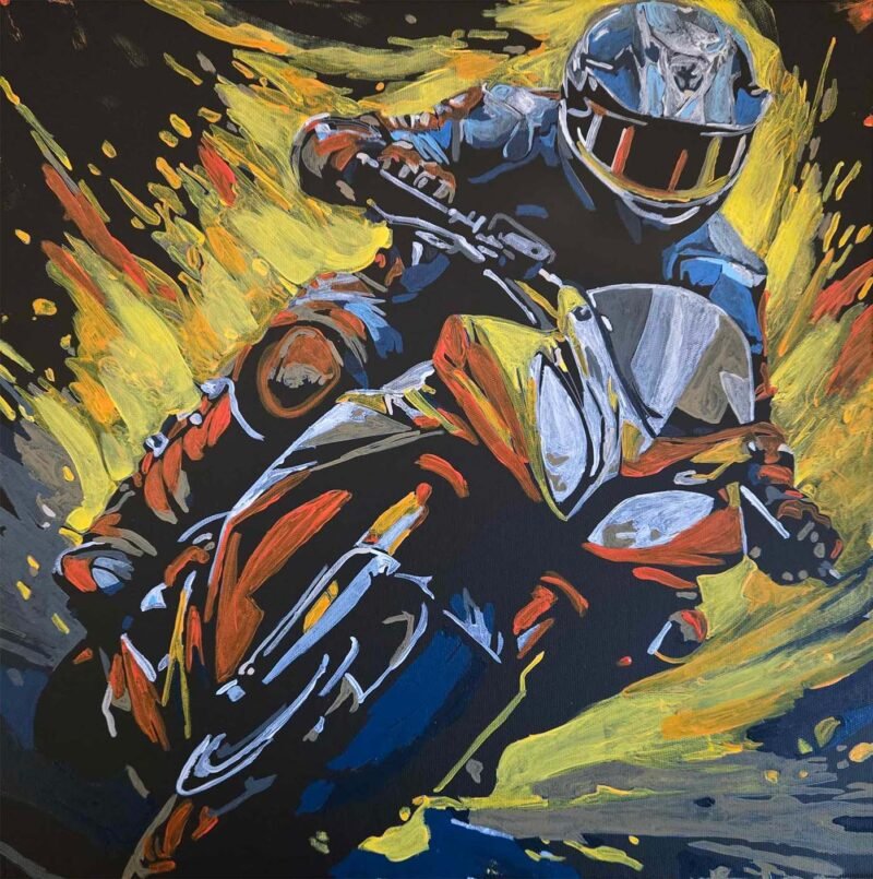 Dirt Bike Painting