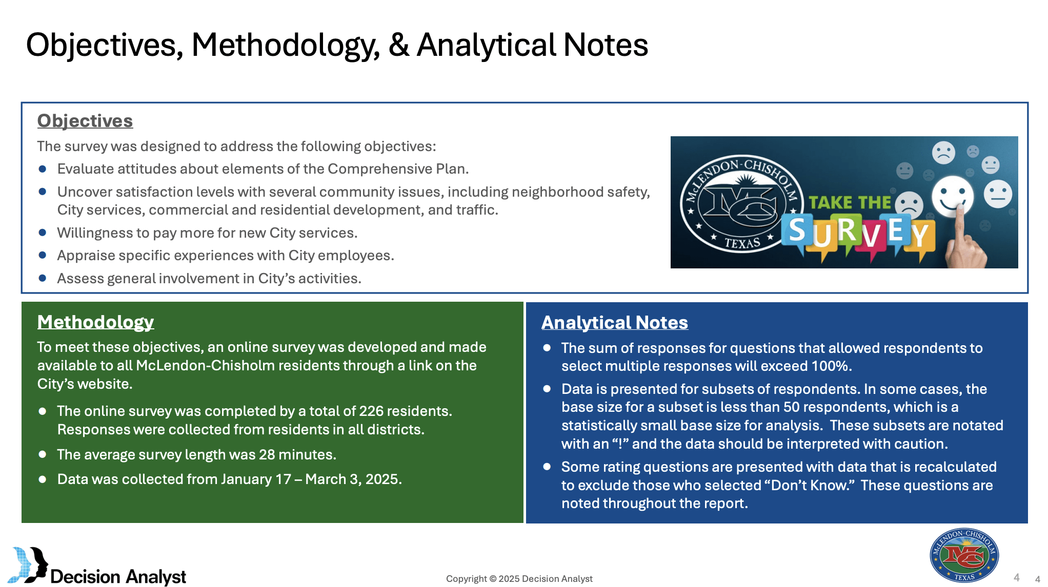 McLendon-Chisholm 2025 Citizen Satisfaction Survey Results Page 4
