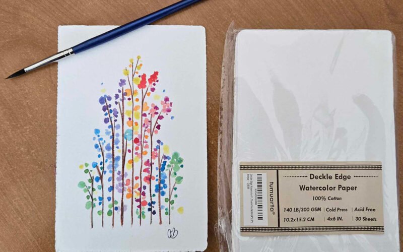 9 Branches Watercolor