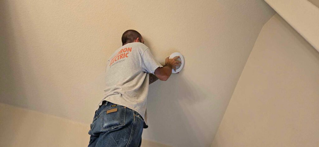 Waldron Electric Replacing Recess Lighting Bulb