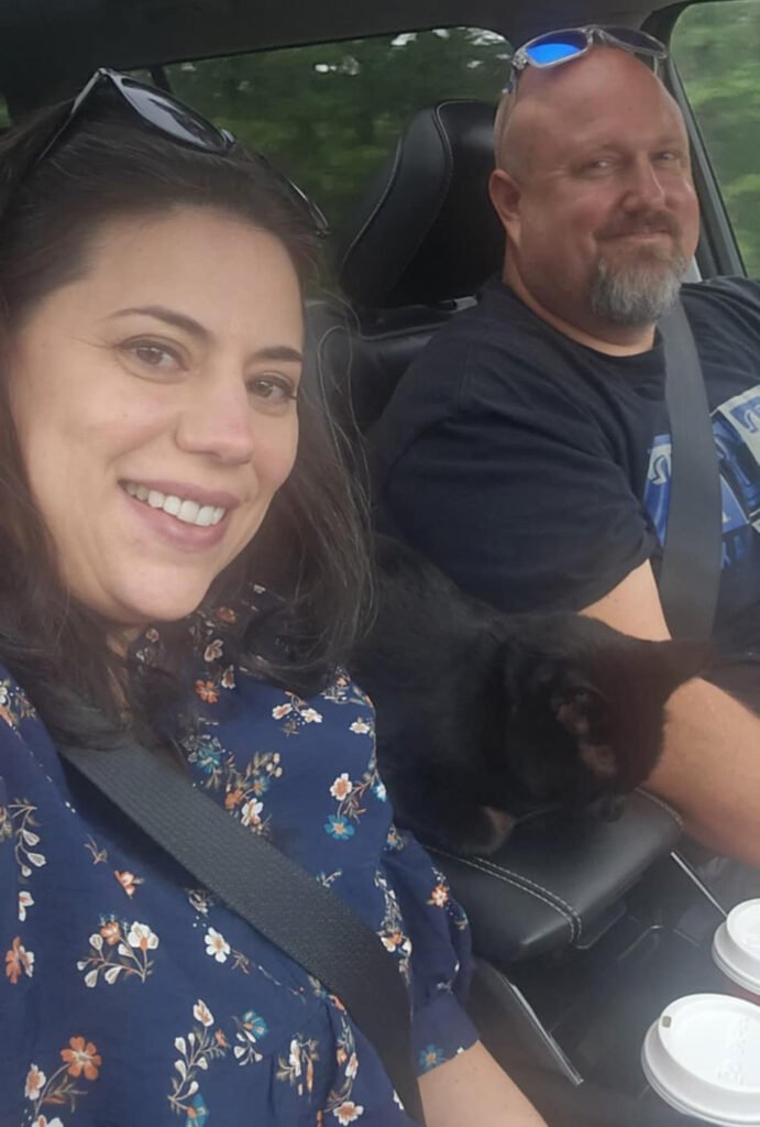 Traveling with our cat.