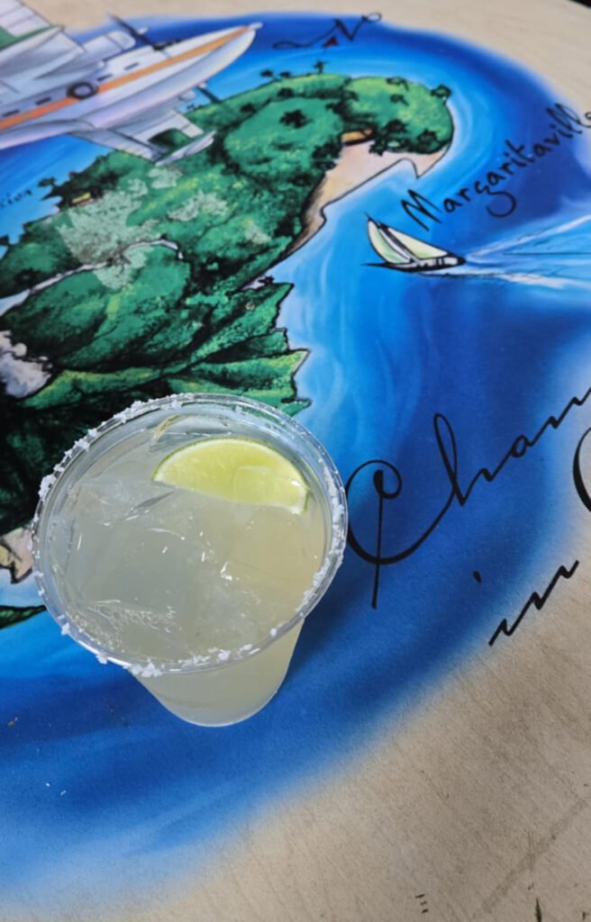 Margaritaville table.