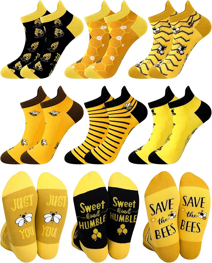 Bee Ankle Socks