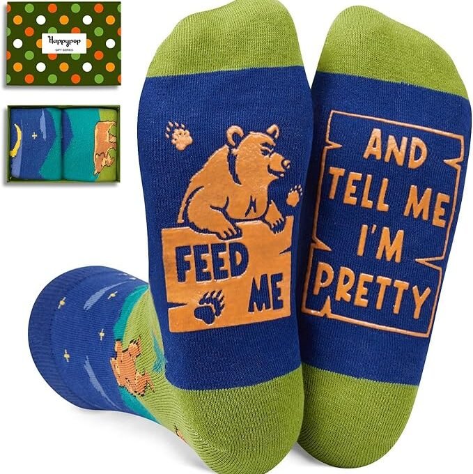Feed Me Tell Me I'm Pretty Socks
