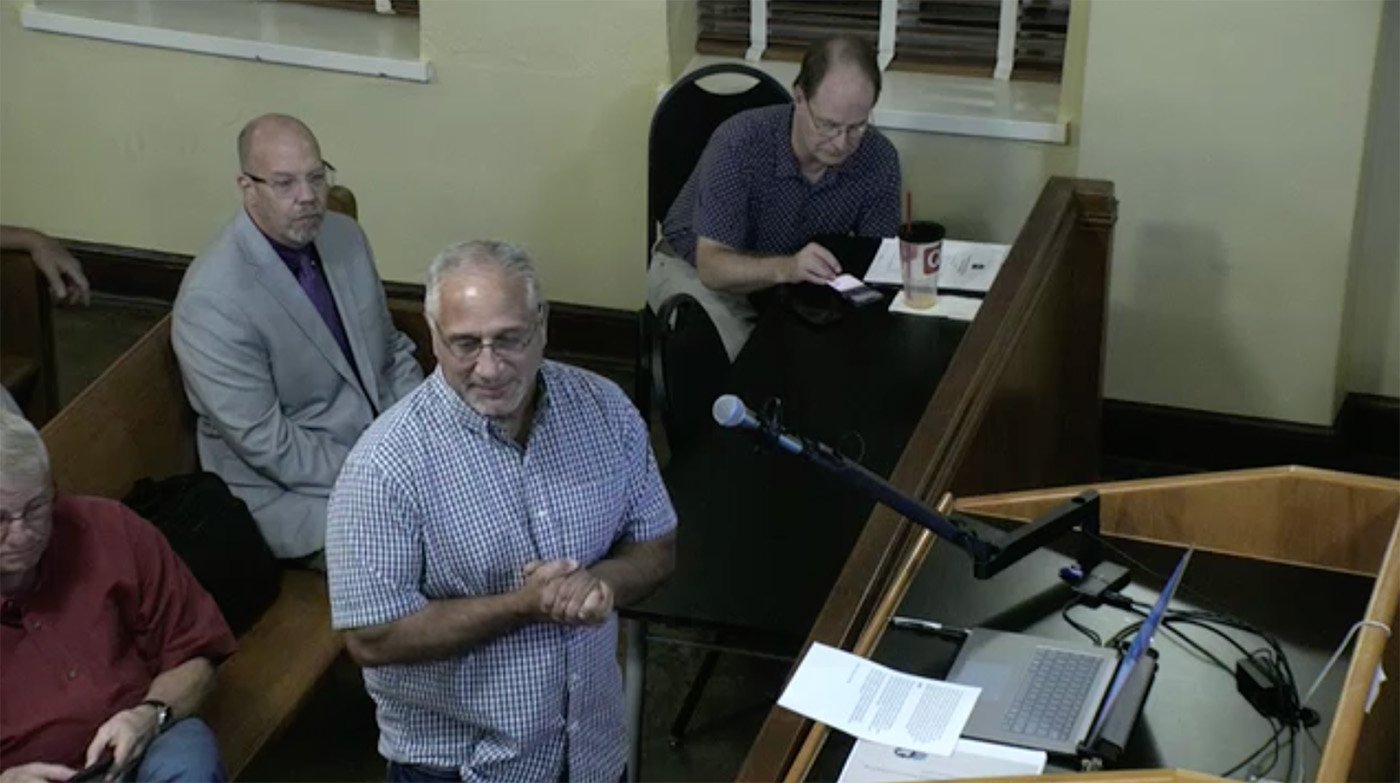 Frank Moreno at the Road Consortium Meeting