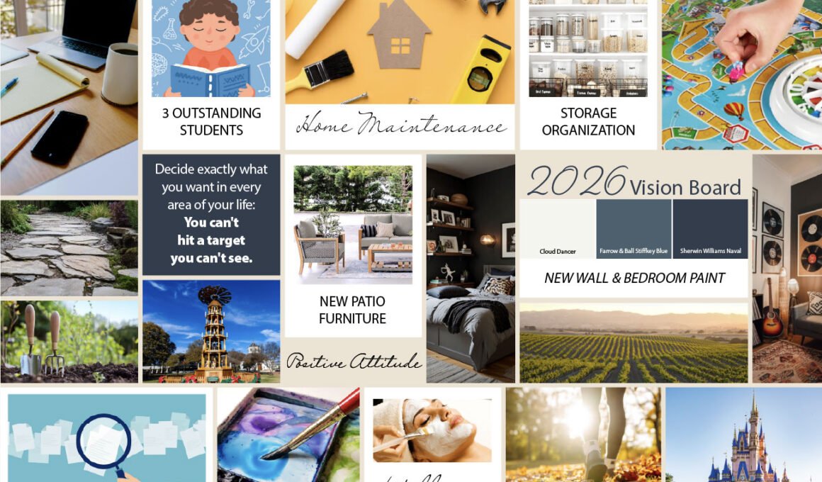 My 2026 Vision Board