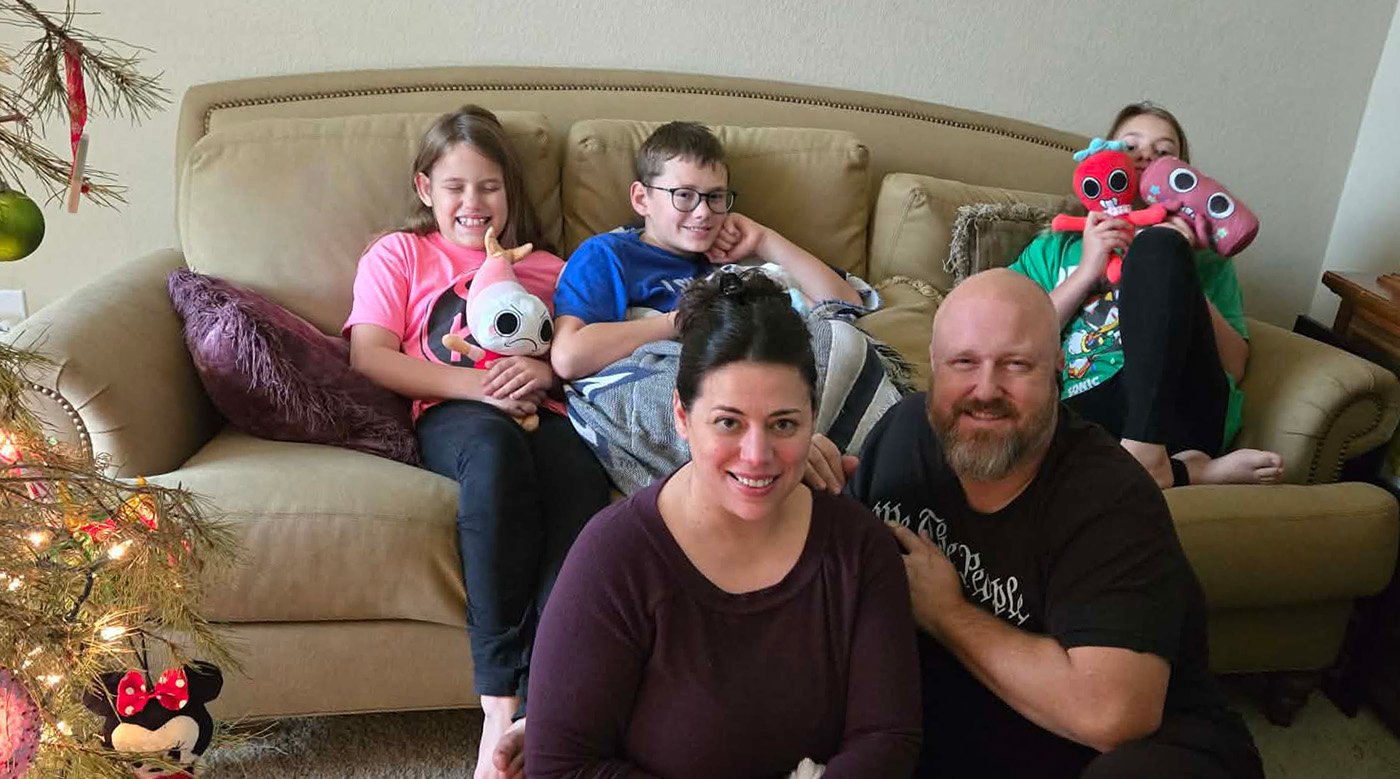 Balkum Family Christmas Morning 2025