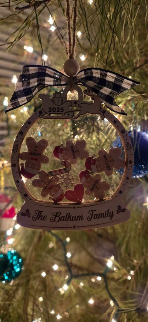 Balkum Family Ornament