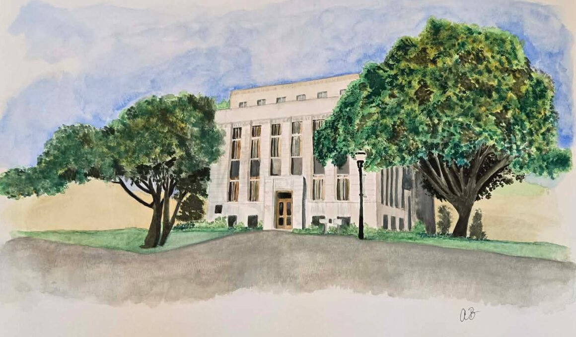 Watercolor by Adrienne Balkum