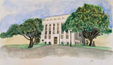 Watercolor by Adrienne Balkum