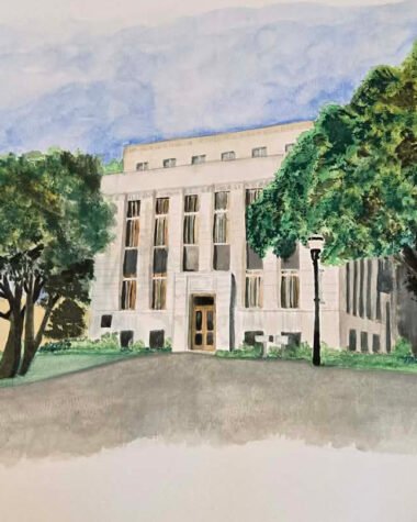 Watercolor by Adrienne Balkum