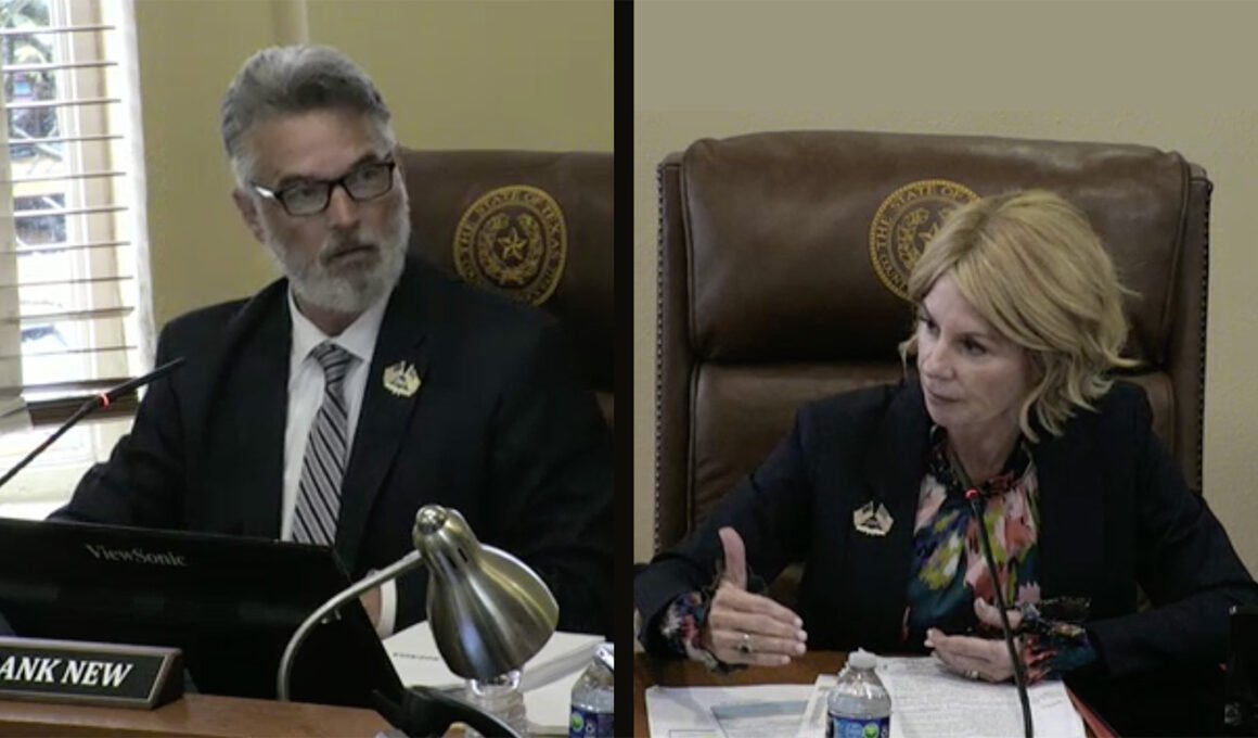 Judge Frank New and Commissioner Dana Macalik