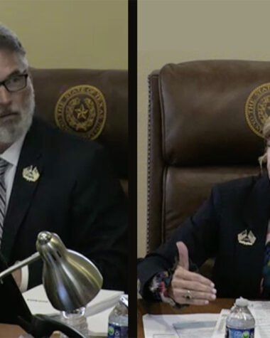 Judge Frank New and Commissioner Dana Macalik