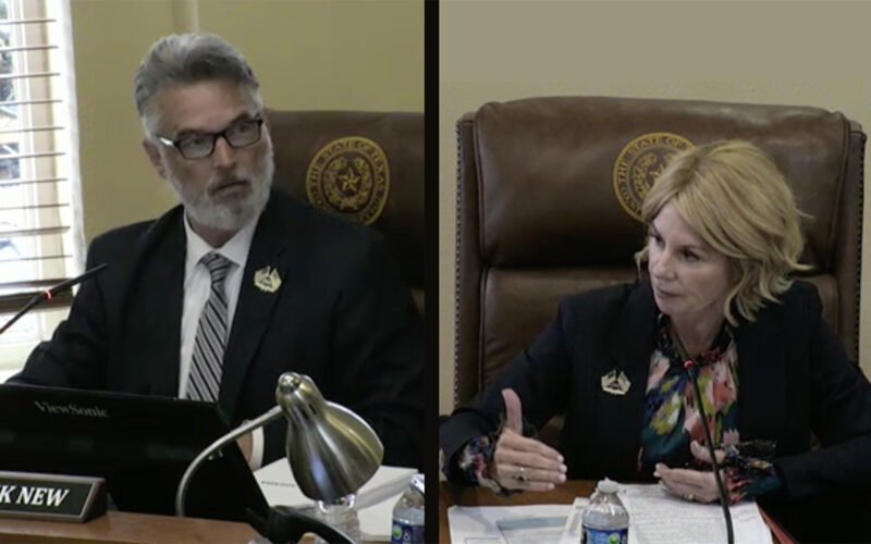 Judge Frank New and Commissioner Dana Macalik