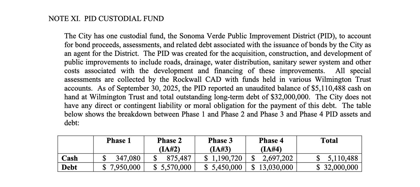 McLendon-Chisholm Audit 2025 Excerpt