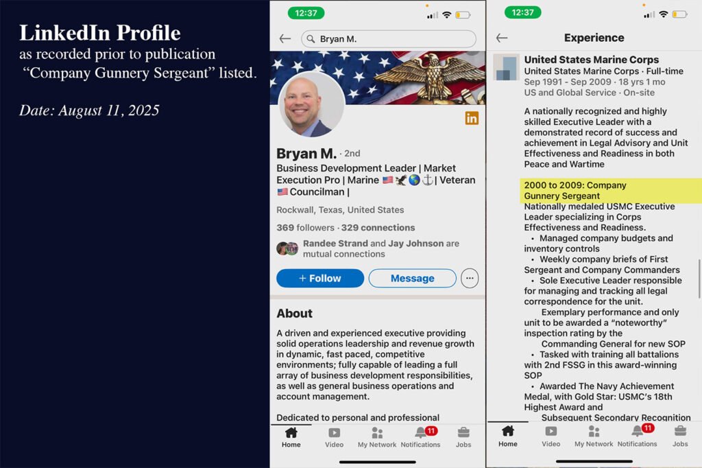Bryan McNeal Linkedin Reference Before