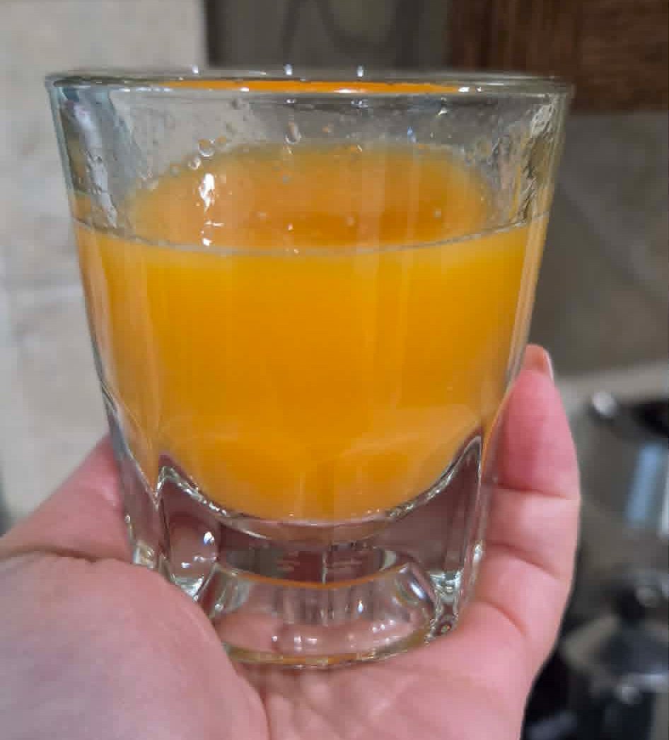 A shot of juice