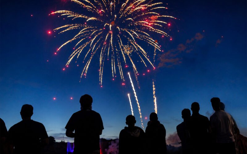 Watching Fireworks