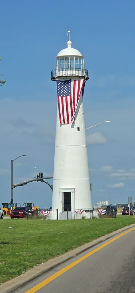 64 ft. Cast Iron Lighthouse erected in 1848