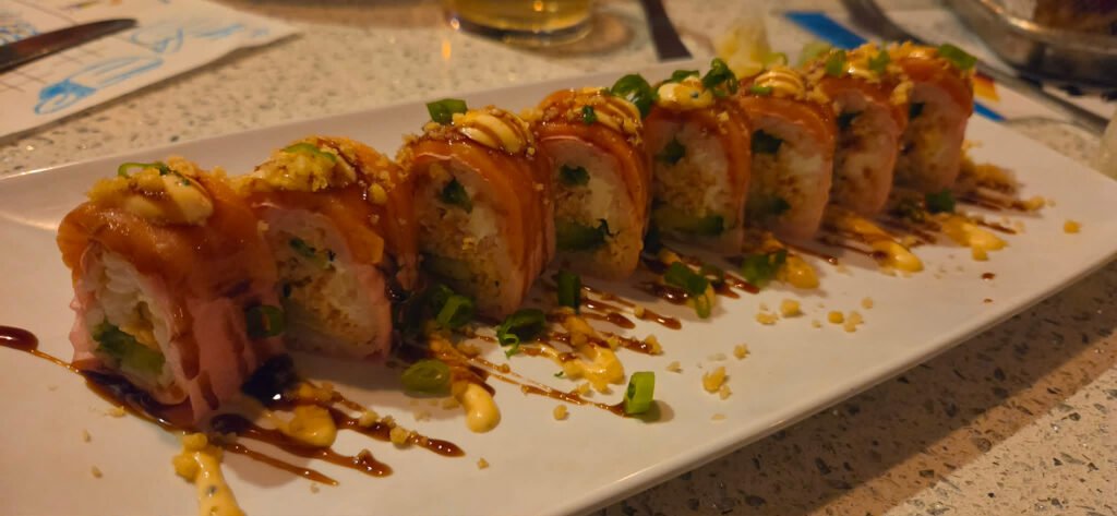 O.V.O. Sushi at Jackacudas Restaurant