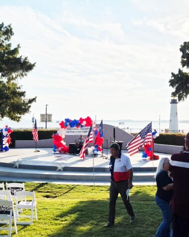 Rockwall County Republican Party hosted a Red Rally at the Rockwall Harbor