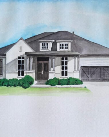 Buchanan House Watercolor